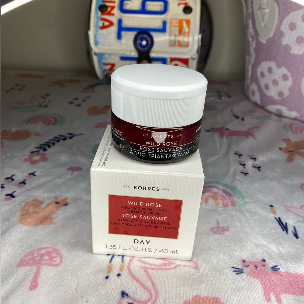 Korres wild rose day cream